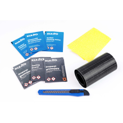 Rolka 220x10cm czarna