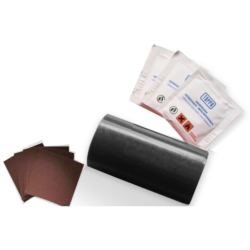 Rolka 220x10cm czarna